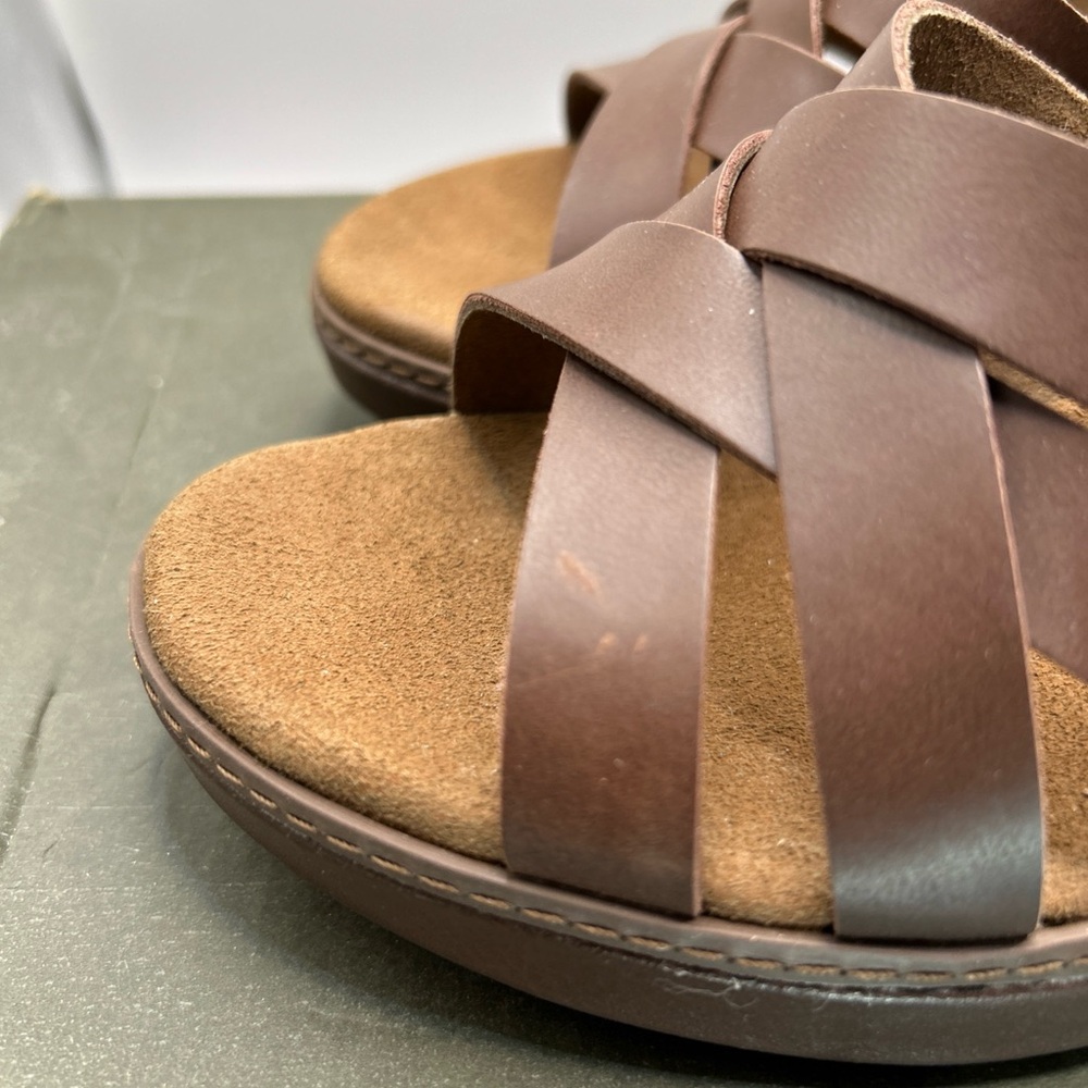 Timberland Brown Leather Sandals - Picture 6 of 9